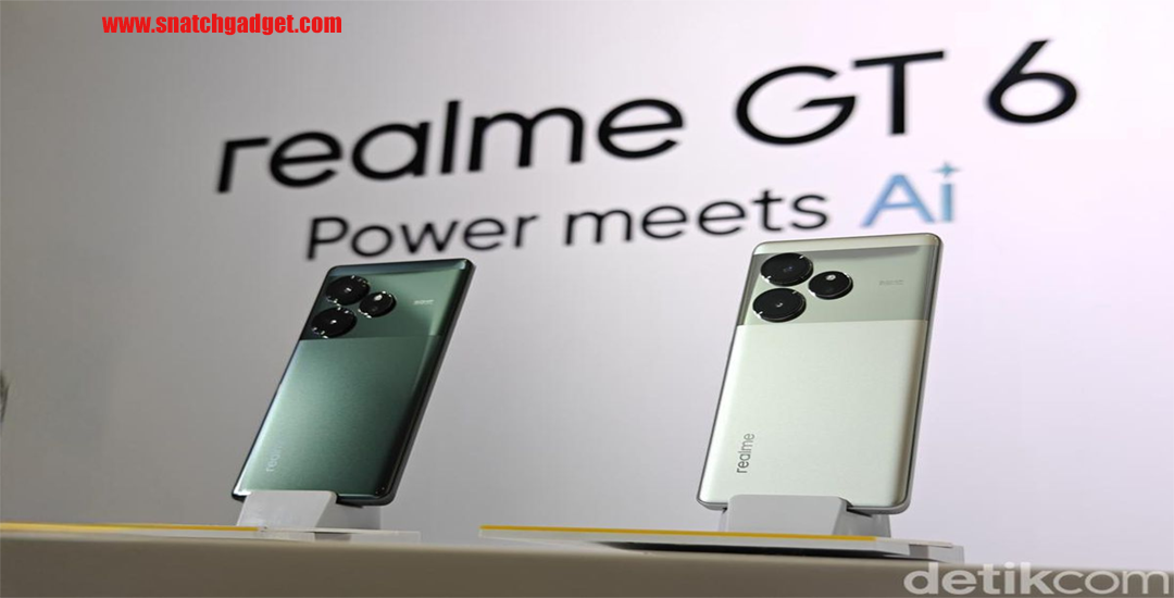 smartphone Realme GT 6 berkualitas